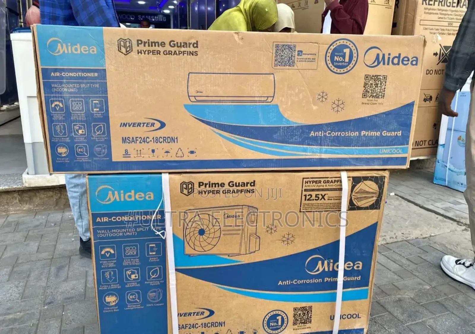 Midea Inverter Split-Type Air Conditioner, Specifically Model Msaf24c-