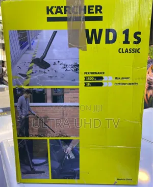Kärcher Wd 1s Classic Wet and Dry Vacuum Cleaner. Key Specifications