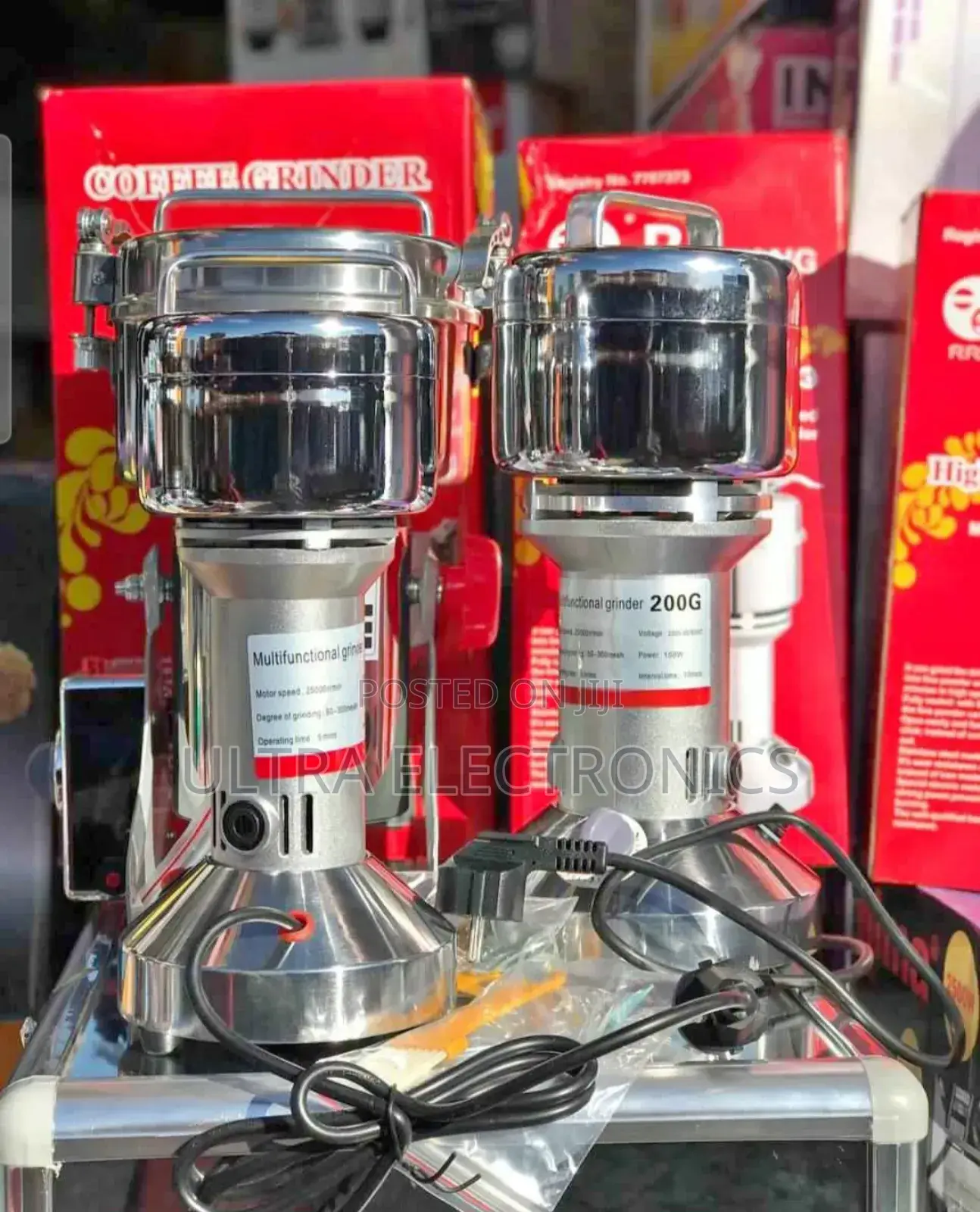 Electric Grain Mill Grinder, Often for Pulverizing Dry Foods L