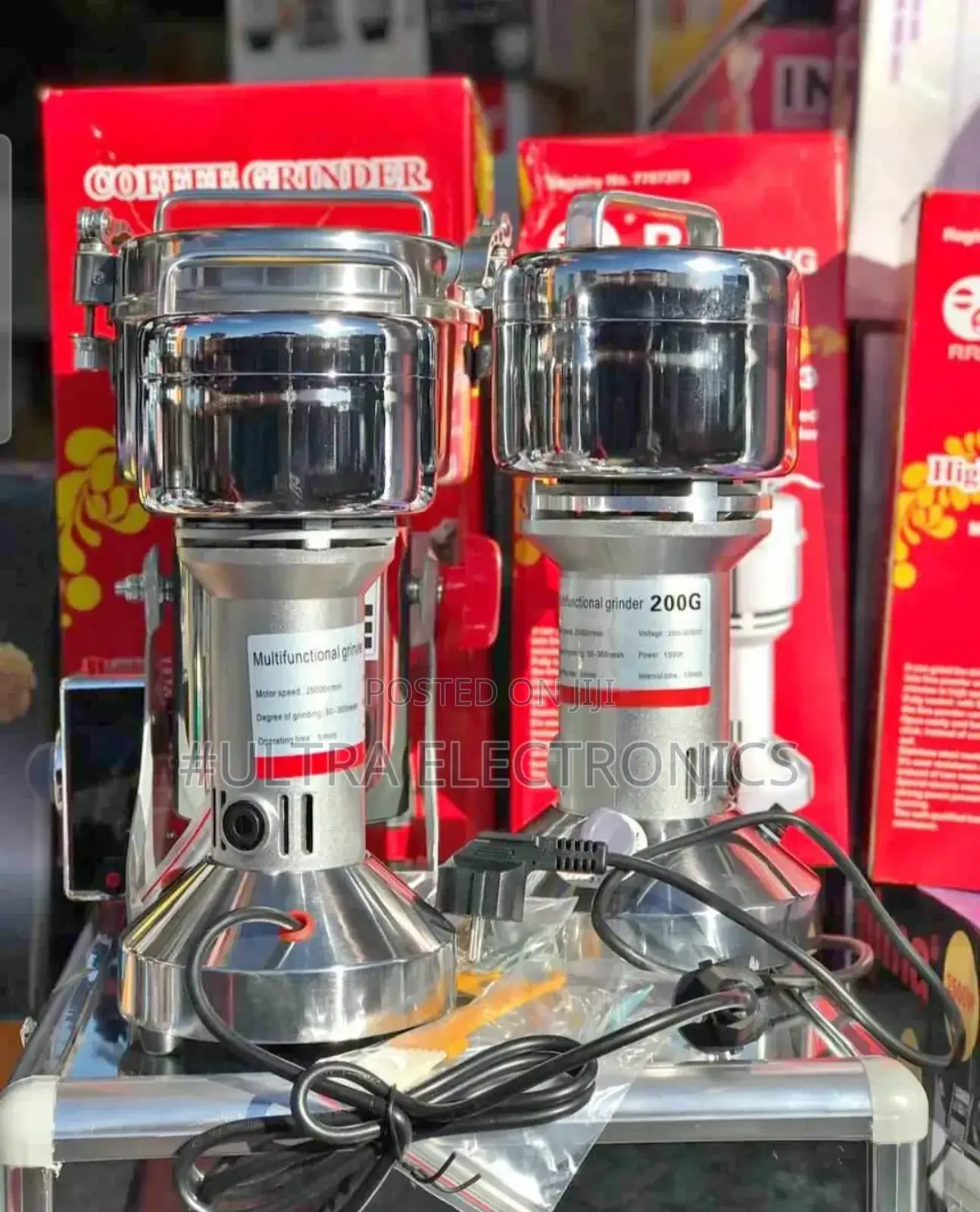 Electric Grain Mill Grinder, Often for Pulverizing Dry Foods L