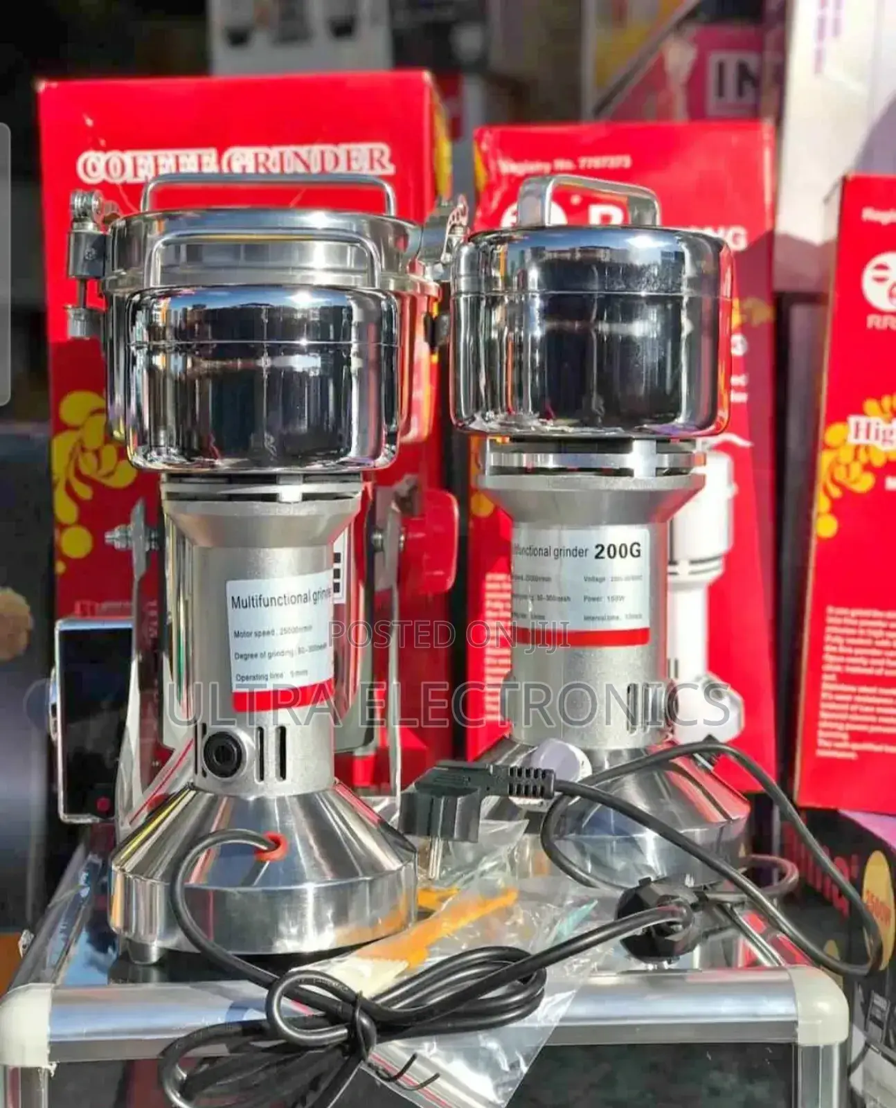 Electric Grain Mill Grinder, Often for Pulverizing Dry Foods L