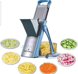 Once For All Safe Mandoline Slicer. Safety Technology: Features