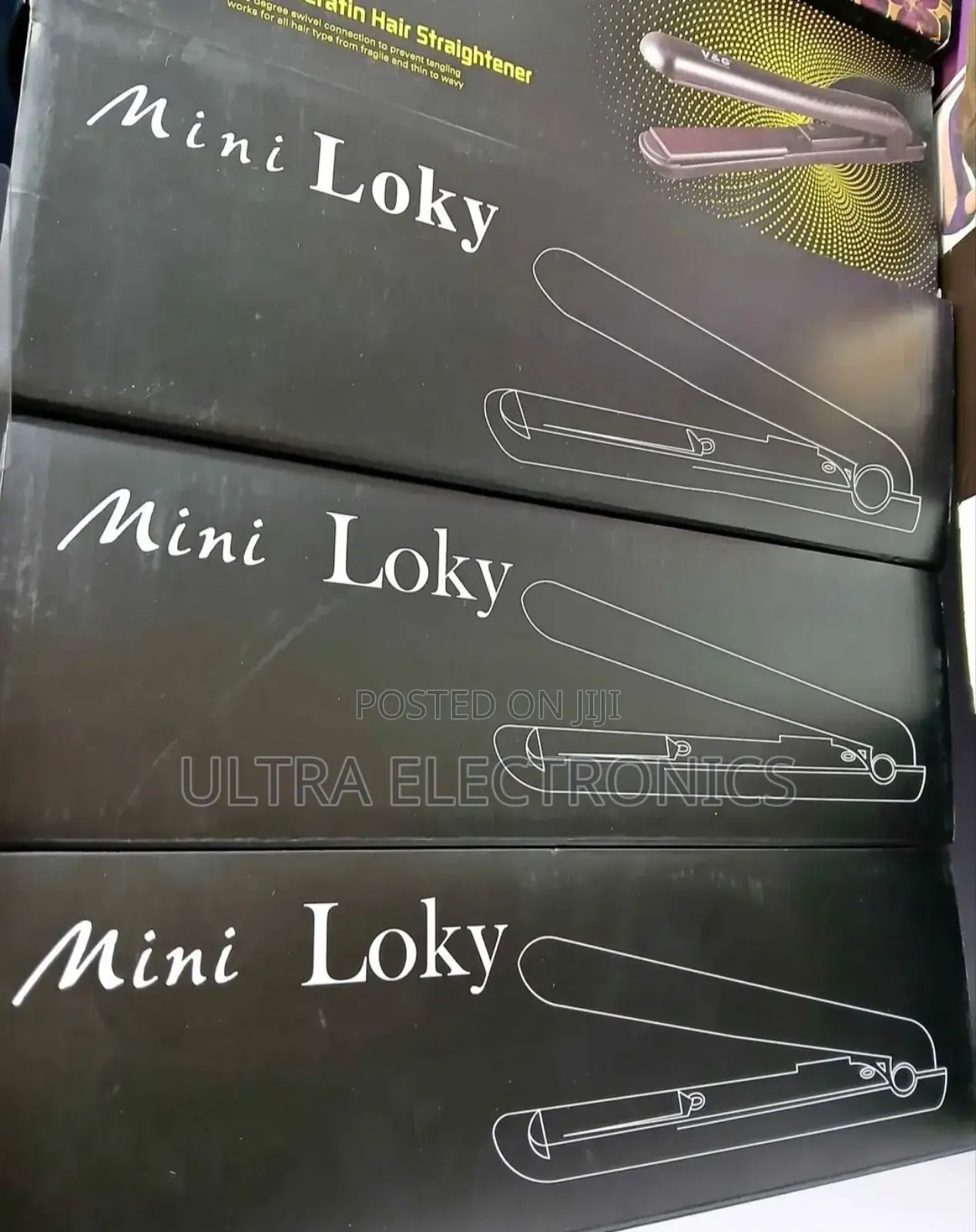 Mini Loky Curler Hair Straightener, a Portable Styling Tool Available