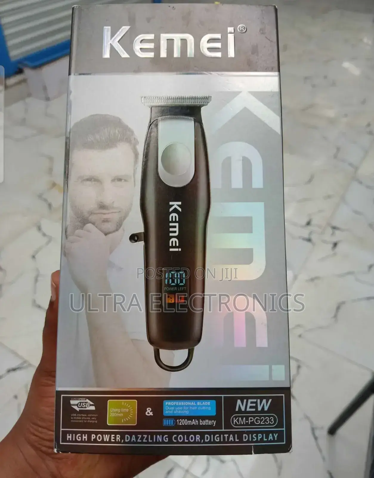 Kemei Km-Pg233 Professional Hair Clipper and Trimmer.