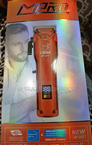 Mpro Mp-2272 Hair Clipper. Battery: 2000mah With a 240-Minute