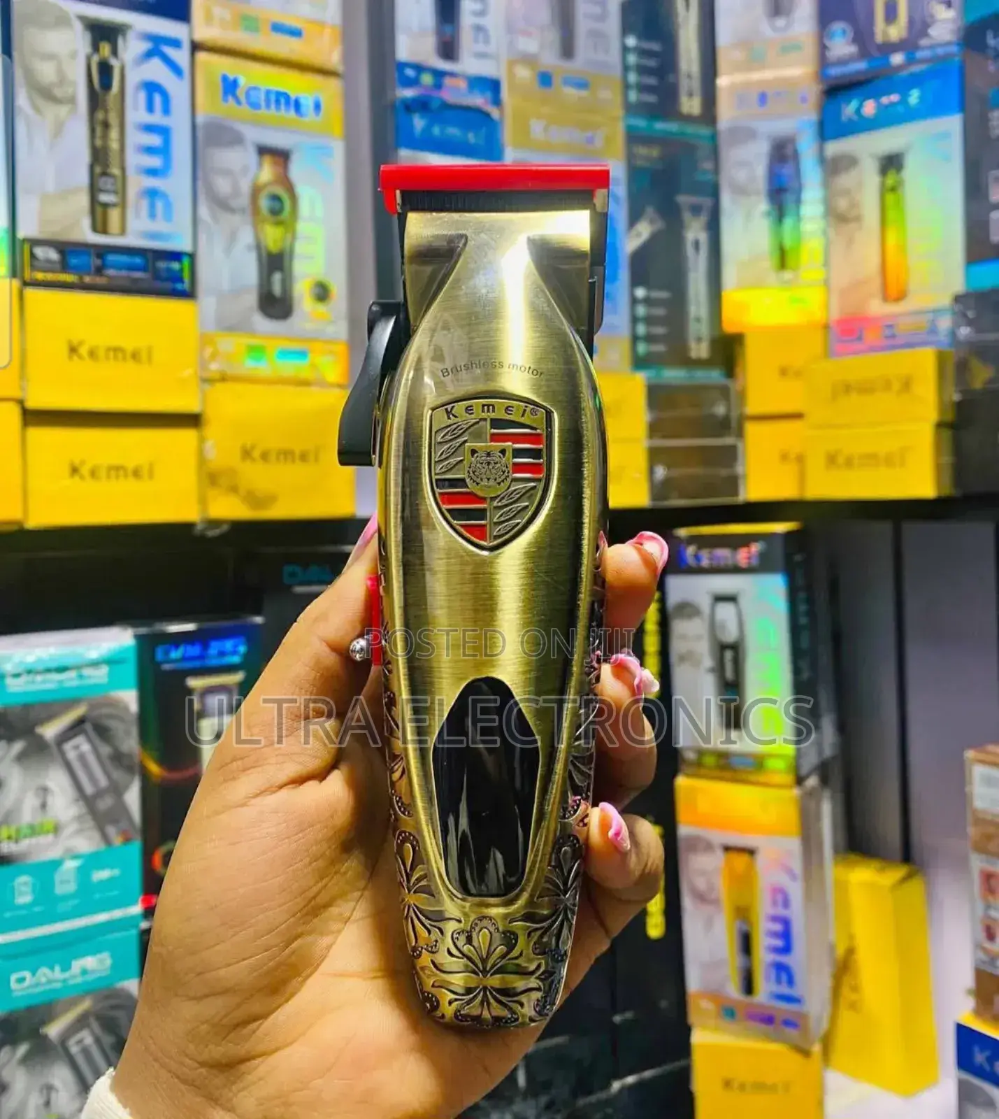 የፀጉር ማሽን Kemei Km-2230 Professional Hair Clipper. It Features