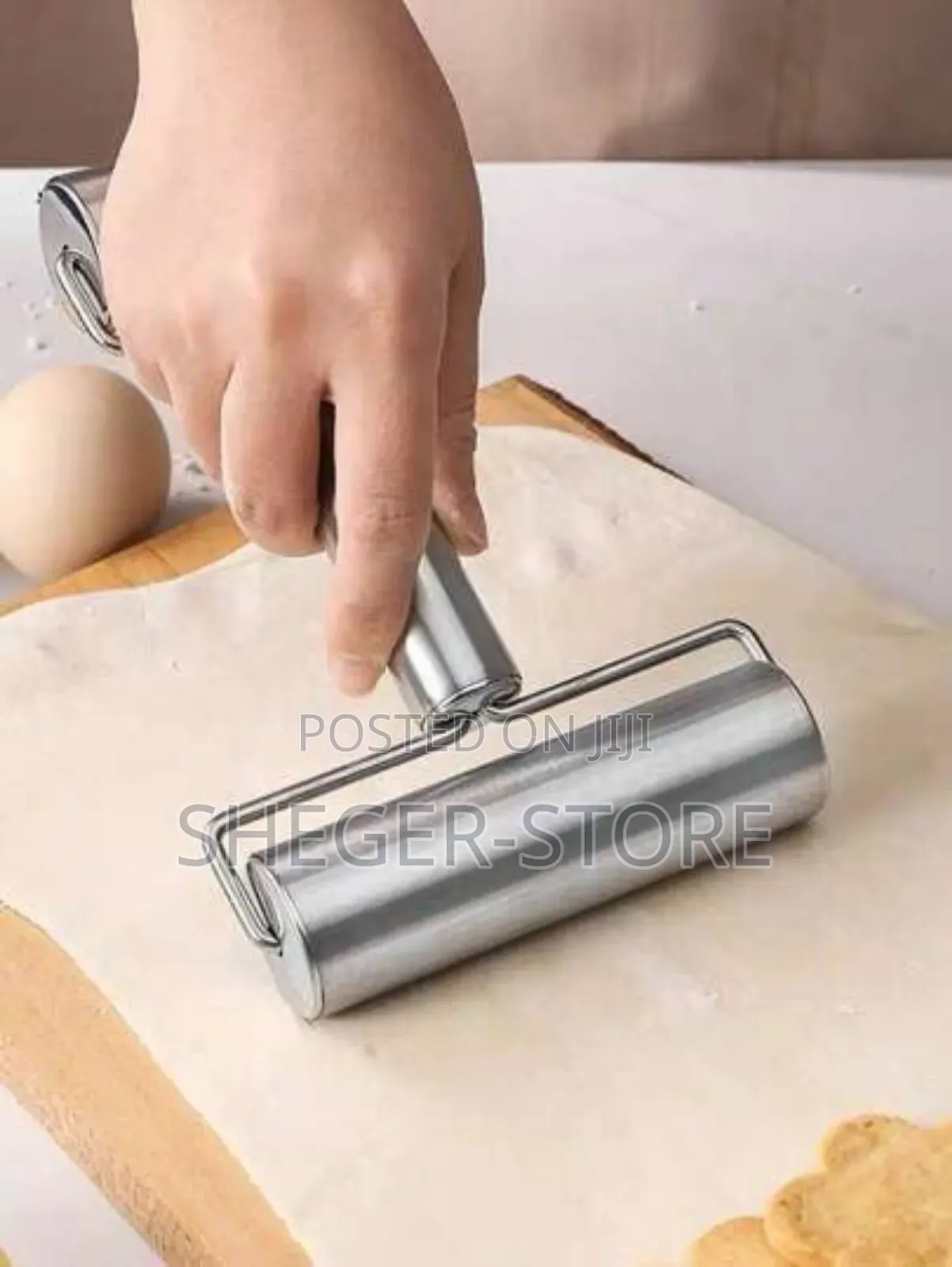 High Quality Stainless Steel Dough Rolling Pin