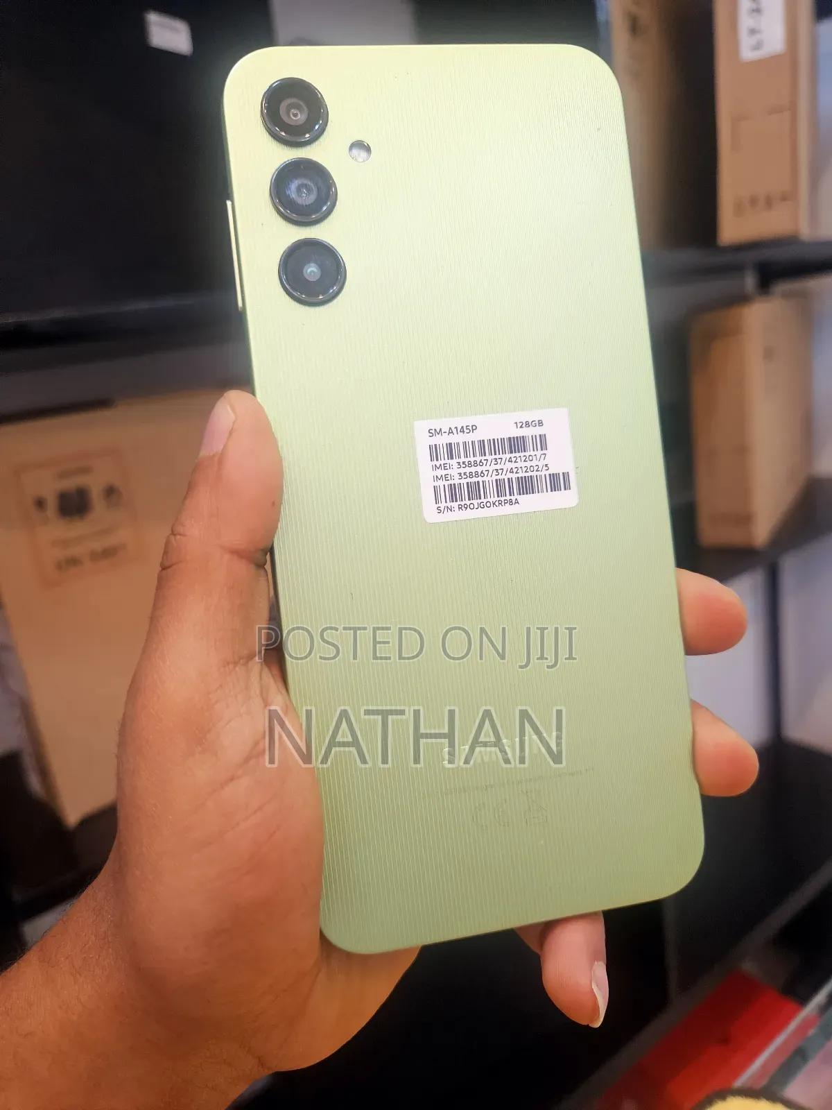 New Samsung Galaxy A14 64 GB Yellow