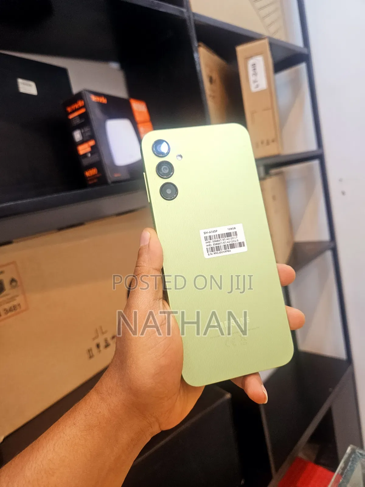 New Samsung Galaxy A14 64 GB Yellow