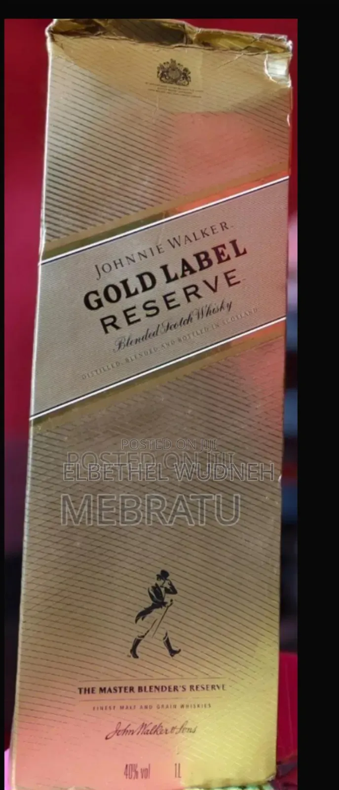 Johnnie Walker Gold Label Wisky