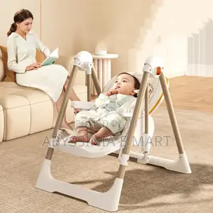 5-in-1 High Chair Multifunction ከመመገቢያ ወንበርነት በተጨማሪ ዣዋዥመዌ የሚሆን !