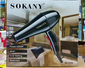 ፀጉር ማድረቂያ Sokany Professional Hair Dryer, Model Sk-2200.