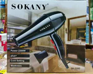 ፀጉር ማድረቂያ Sokany Professional Hair Dryer, Model Sk-2200.