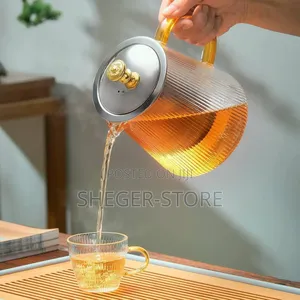 Brand New Best Looking Glass Tea Pot