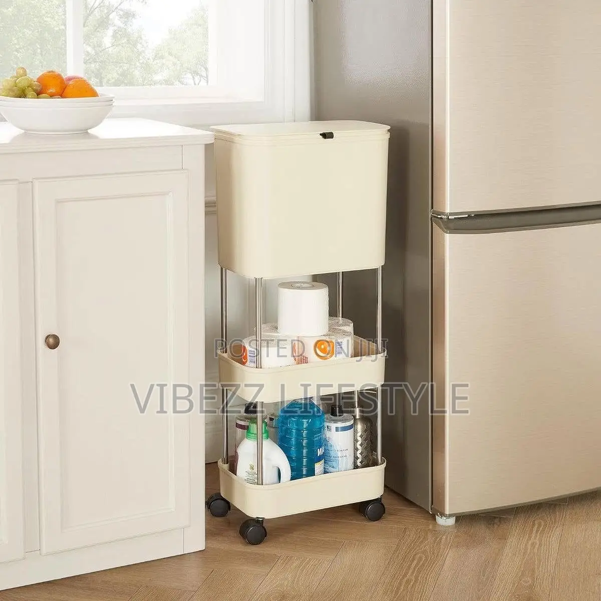 Kitchen And Toilet Storage Rack