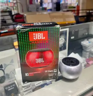 JBL M3 Mini Portable Bluetooth Speaker.
