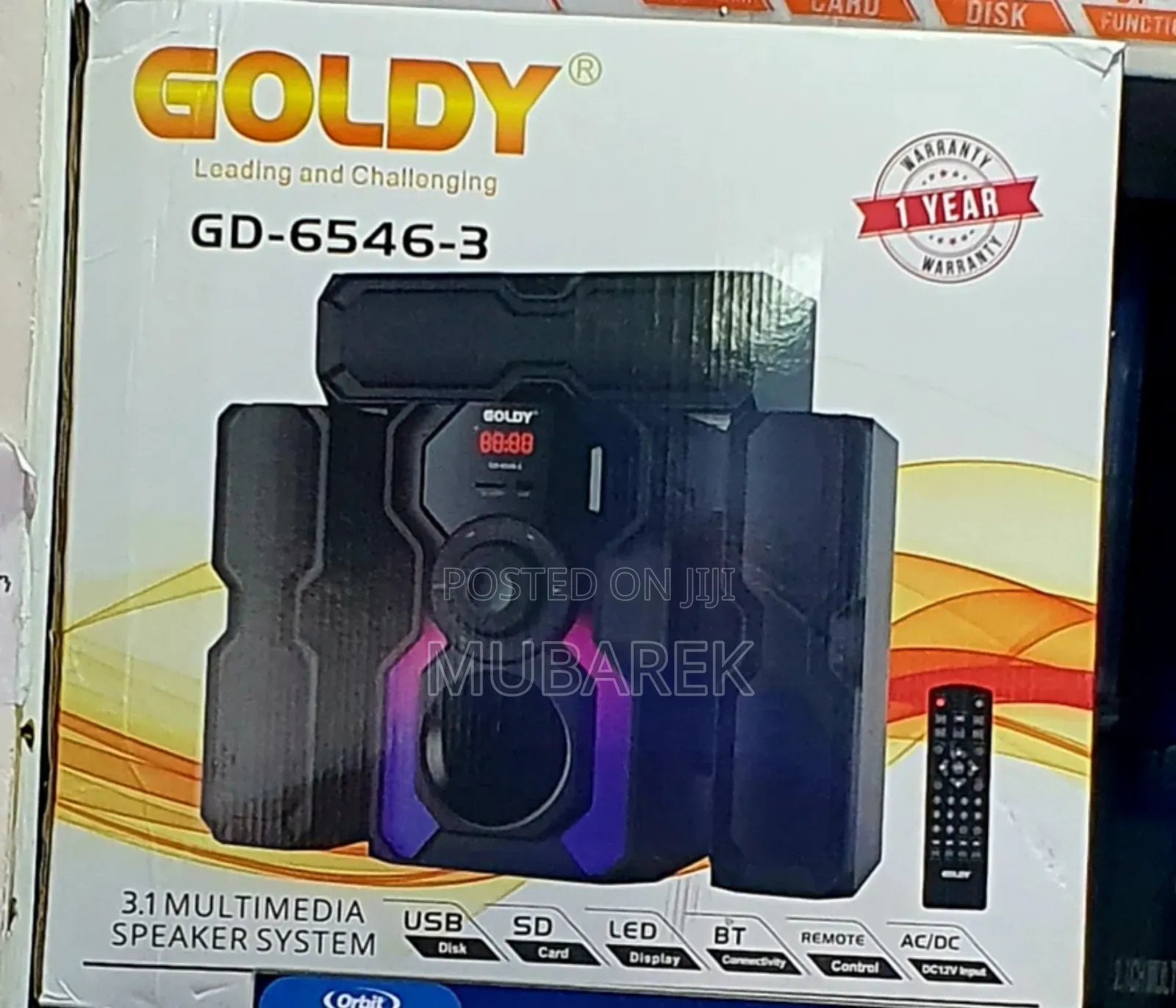 Goldy Speaker