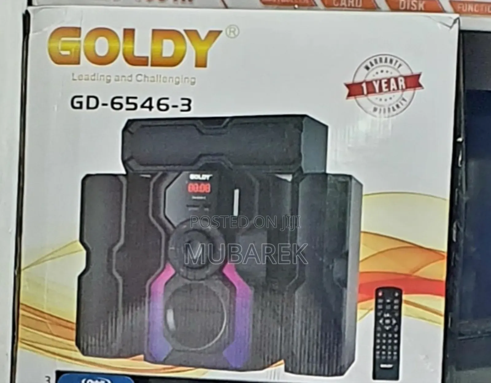 Goldy Speaker