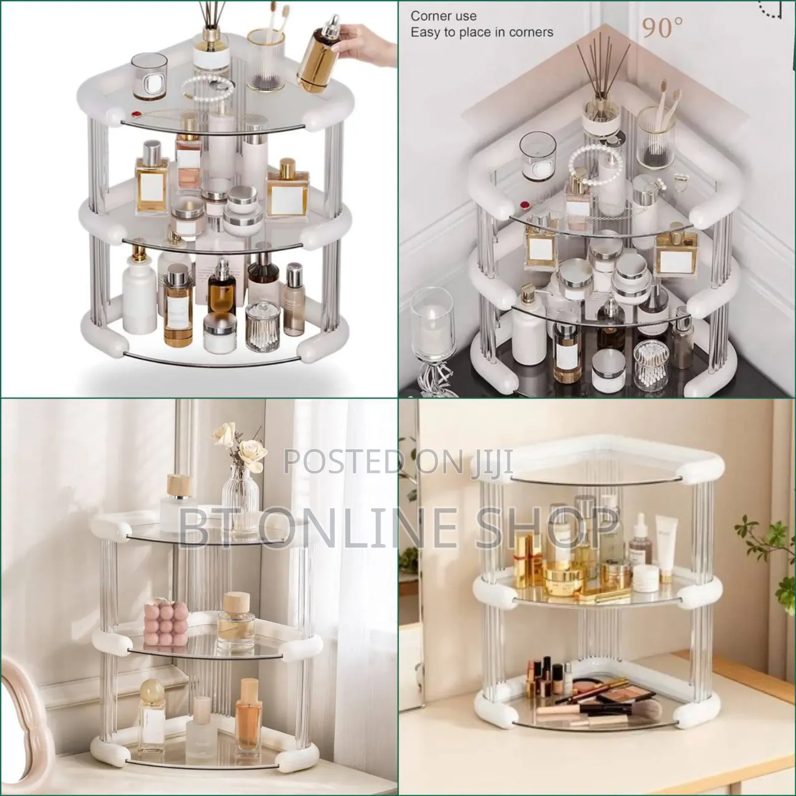 Luxury Cosmetics Storage Shelf