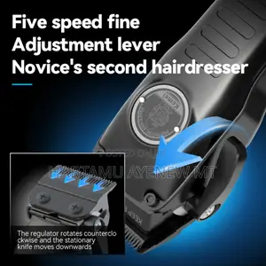 Kemei Km-1827 Hair Trimmer 2 በ አንድ Tondos ኬሚ ኪሚ ቶንዶስ የፀጉር ማስተካከያ