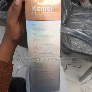Kemei Km-1827 Hair Trimmer 2 በ አንድ Tondos ኬሚ ኪሚ ቶንዶስ የፀጉር ማስተካከያ