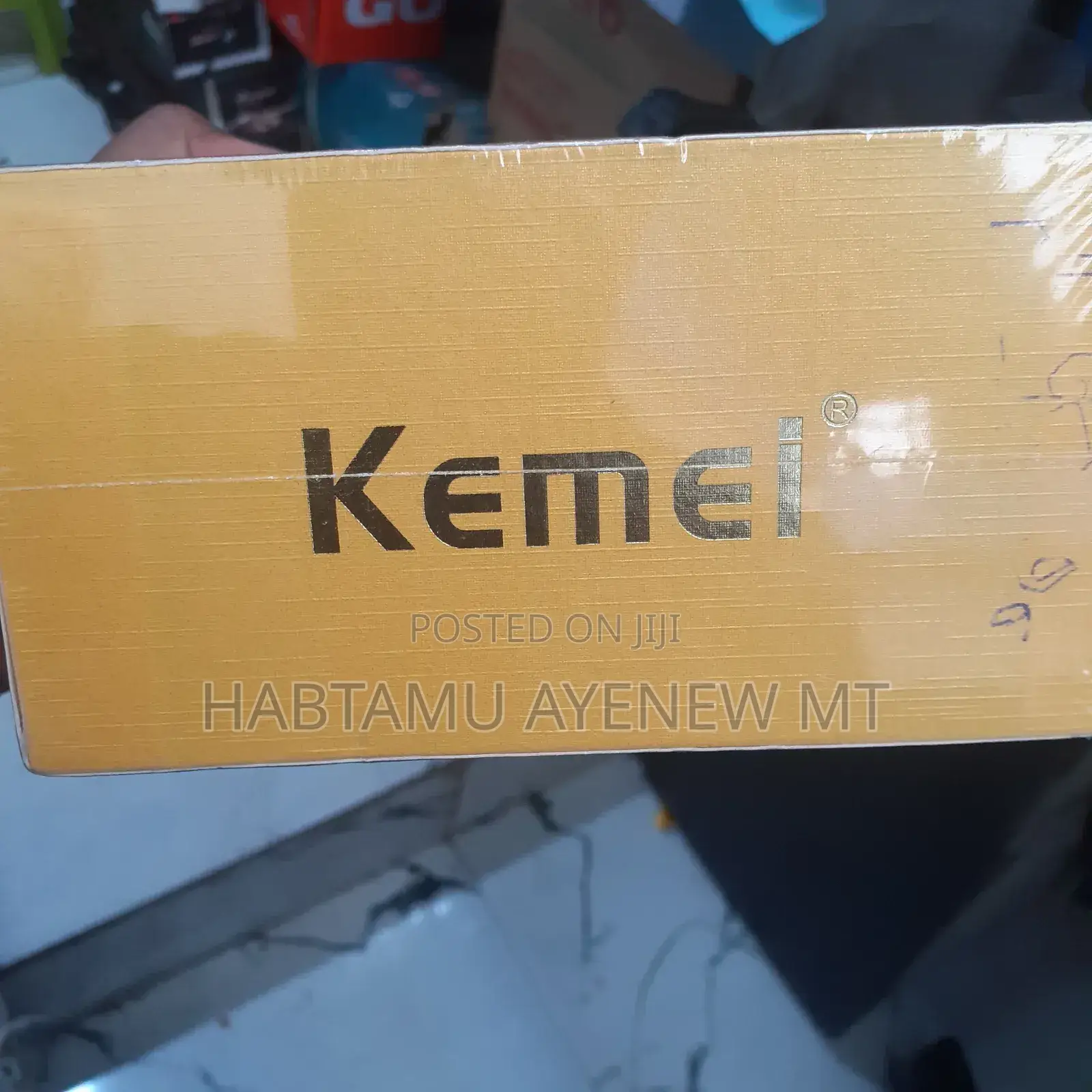 Kemei Km-1827 Hair Trimmer 2 በ አንድ Tondos ኬሚ ኪሚ ቶንዶስ የፀጉር ማስተካከያ