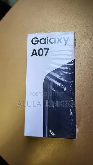 New Samsung Galaxy A07 128 GB Black