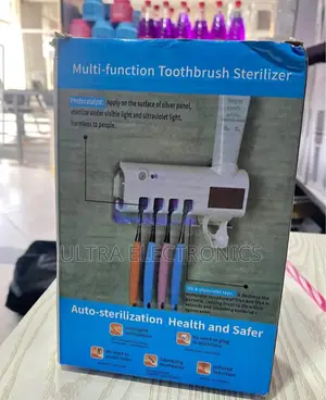 የብሮሽ ማስቀመጫ Toothbrush Sterilizer And Holder.