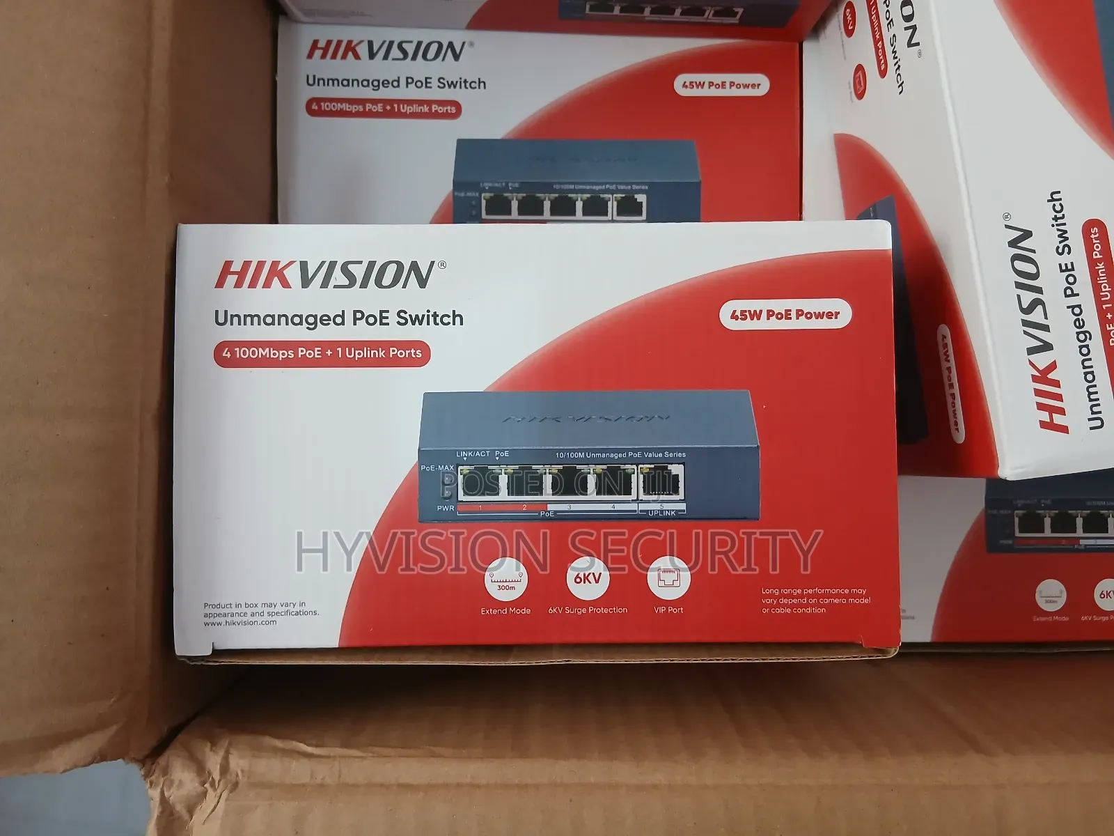 Hikvision 4 Port Poe Swich