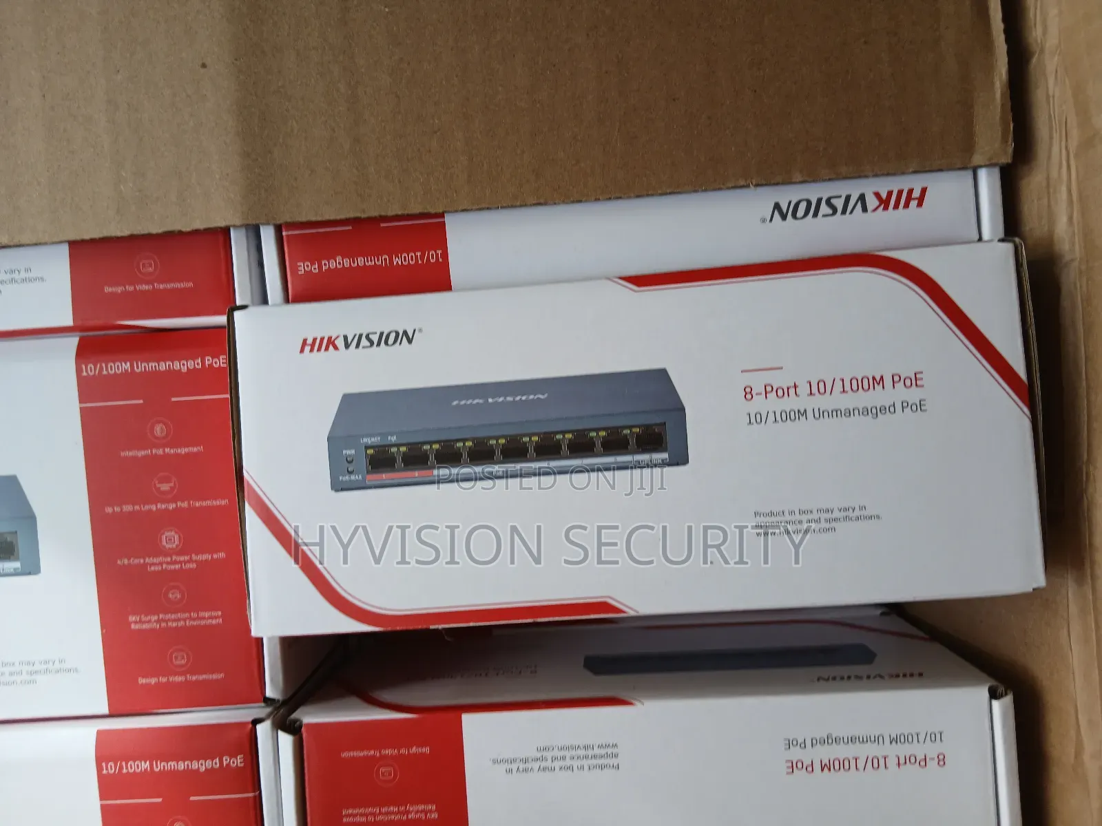Hikvision 8 Port Poe Swich
