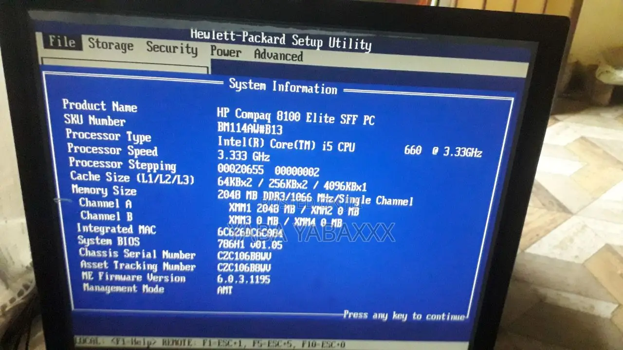 Desktop Computer HP 2GB Intel Core i5 HDD 160GB