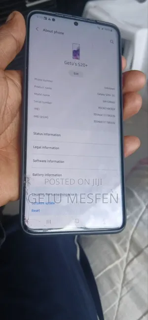 Samsung Galaxy S20+ 128 GB Black