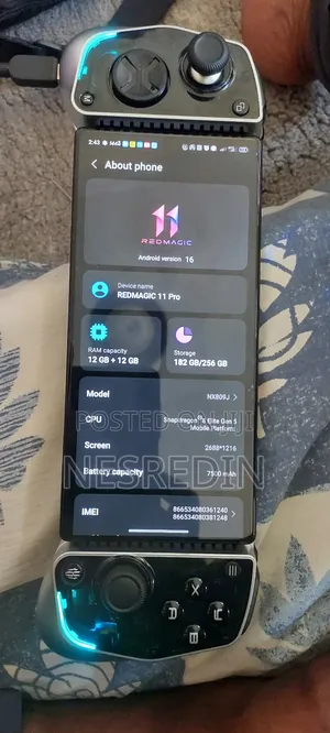 New Mobile Phone 256 GB Gray