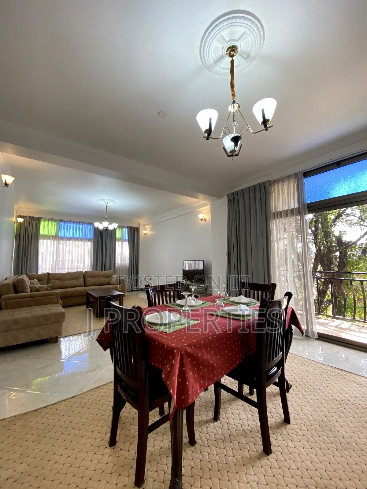 Furnished 3bdrm Apartment in Nifas Silk-Lafto for rent