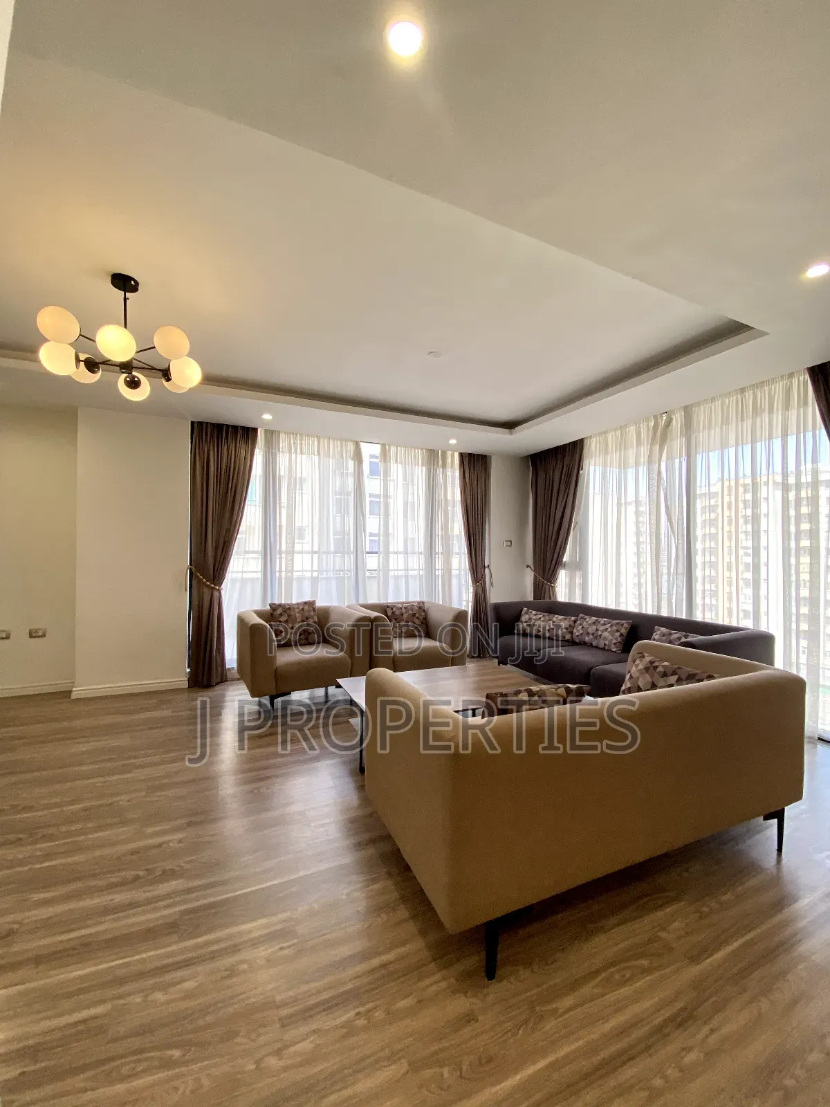 Furnished 3bdrm Apartment in Yeka for rent