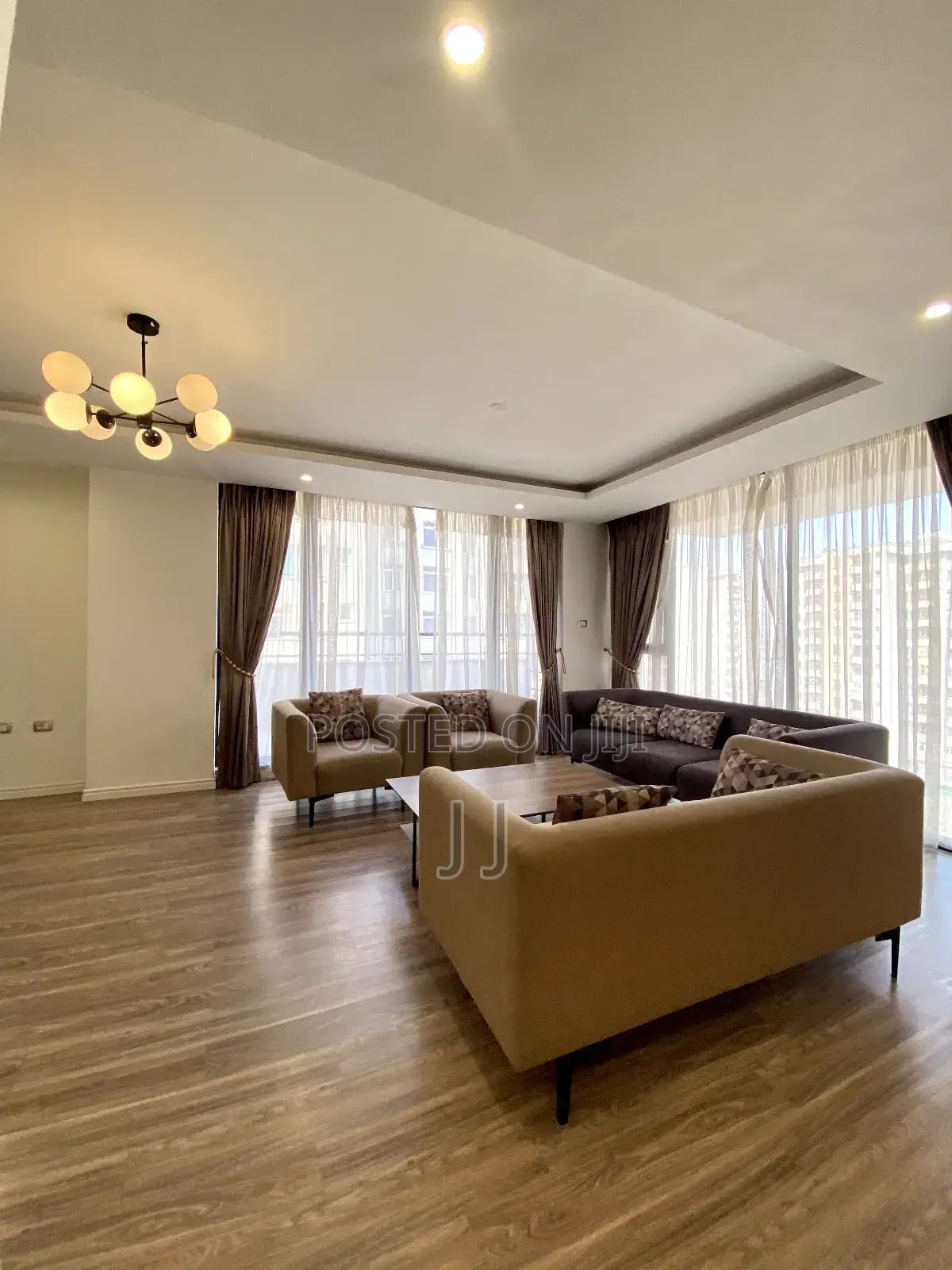 Furnished 3bdrm Apartment in Yeka for rent