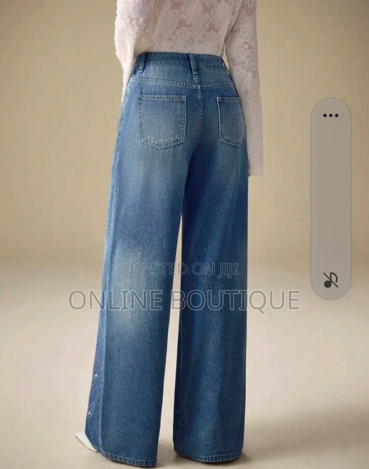 Denim Gliter Pant