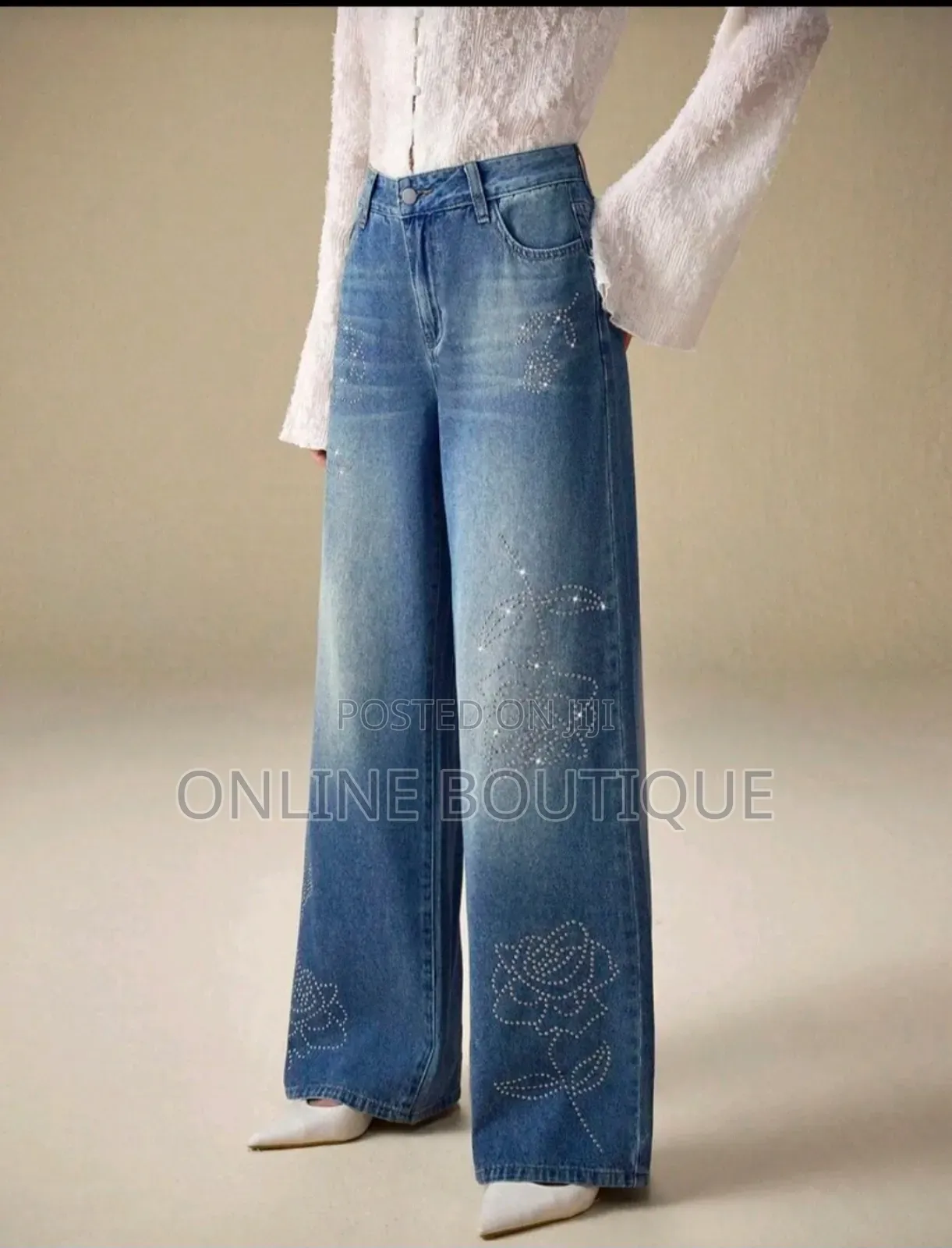 Denim Gliter Pant