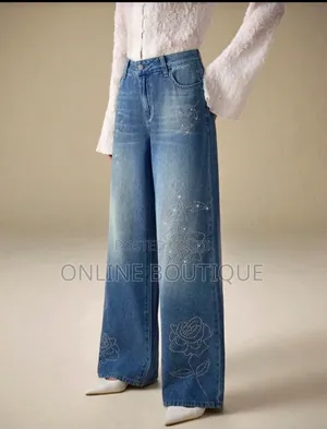 Denim Gliter Pant