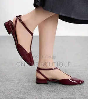 Red Sling Shoe