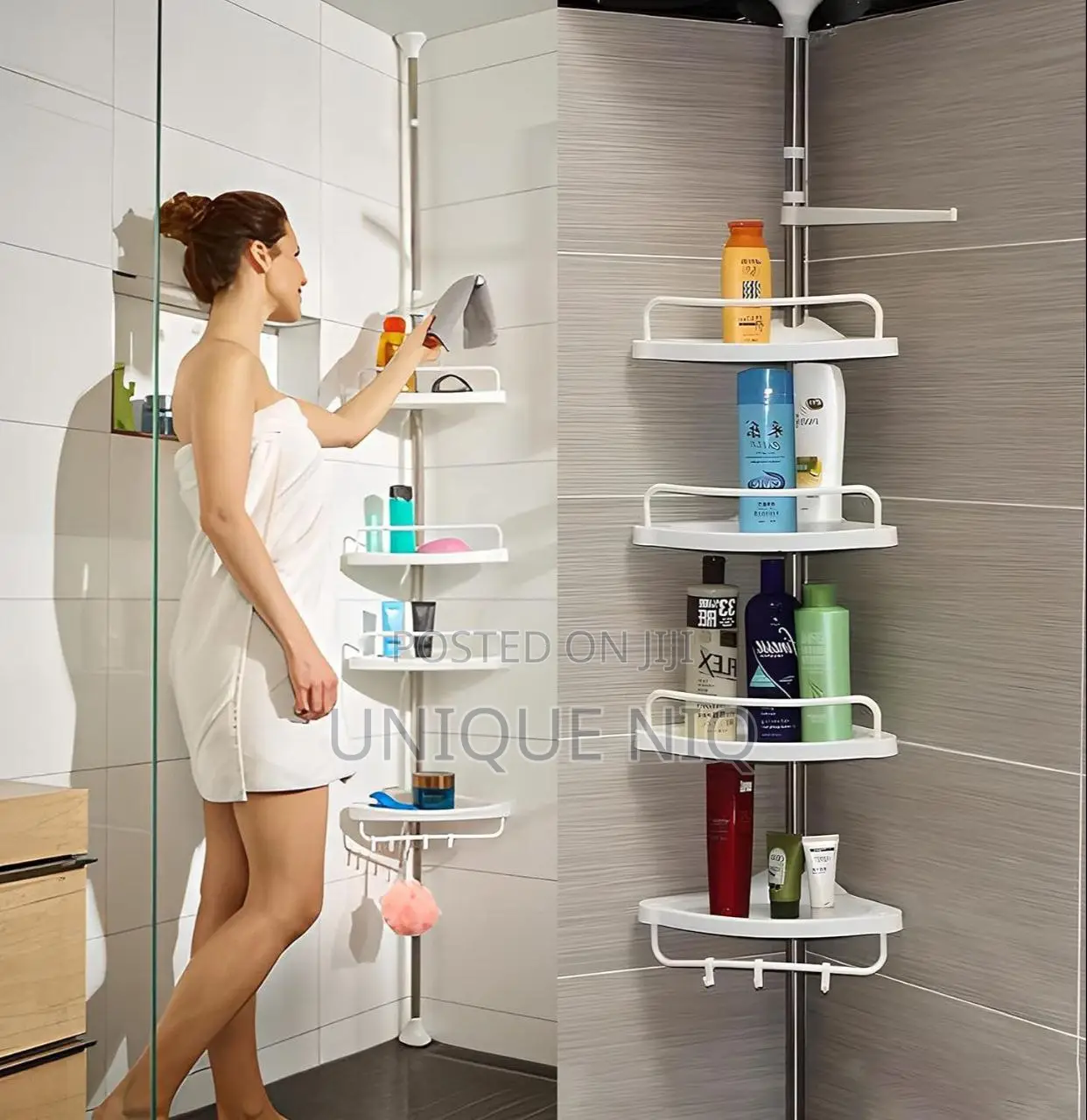 Adjustable Shower Corner Shelf