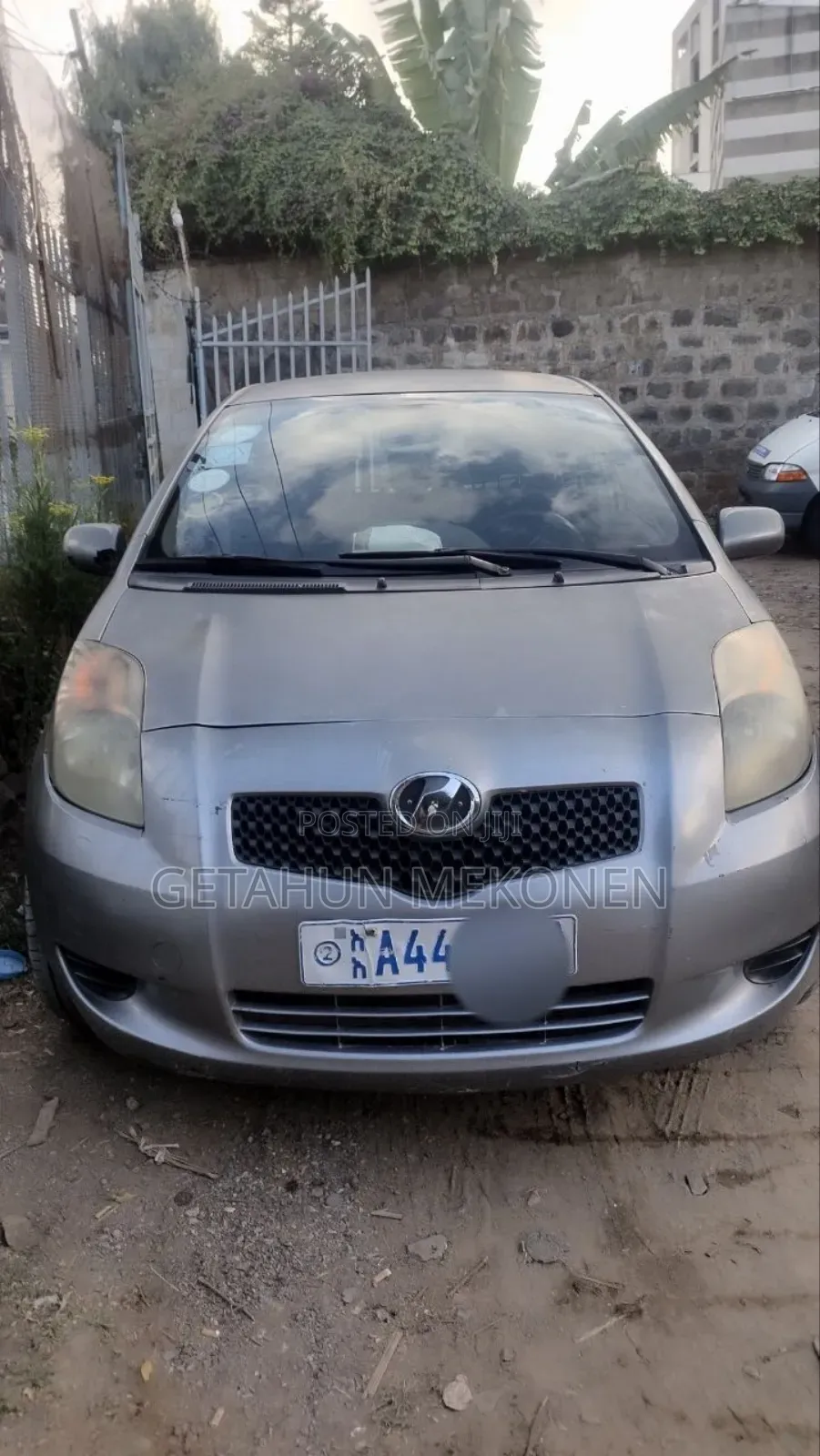 Toyota Yaris 2007 Gray