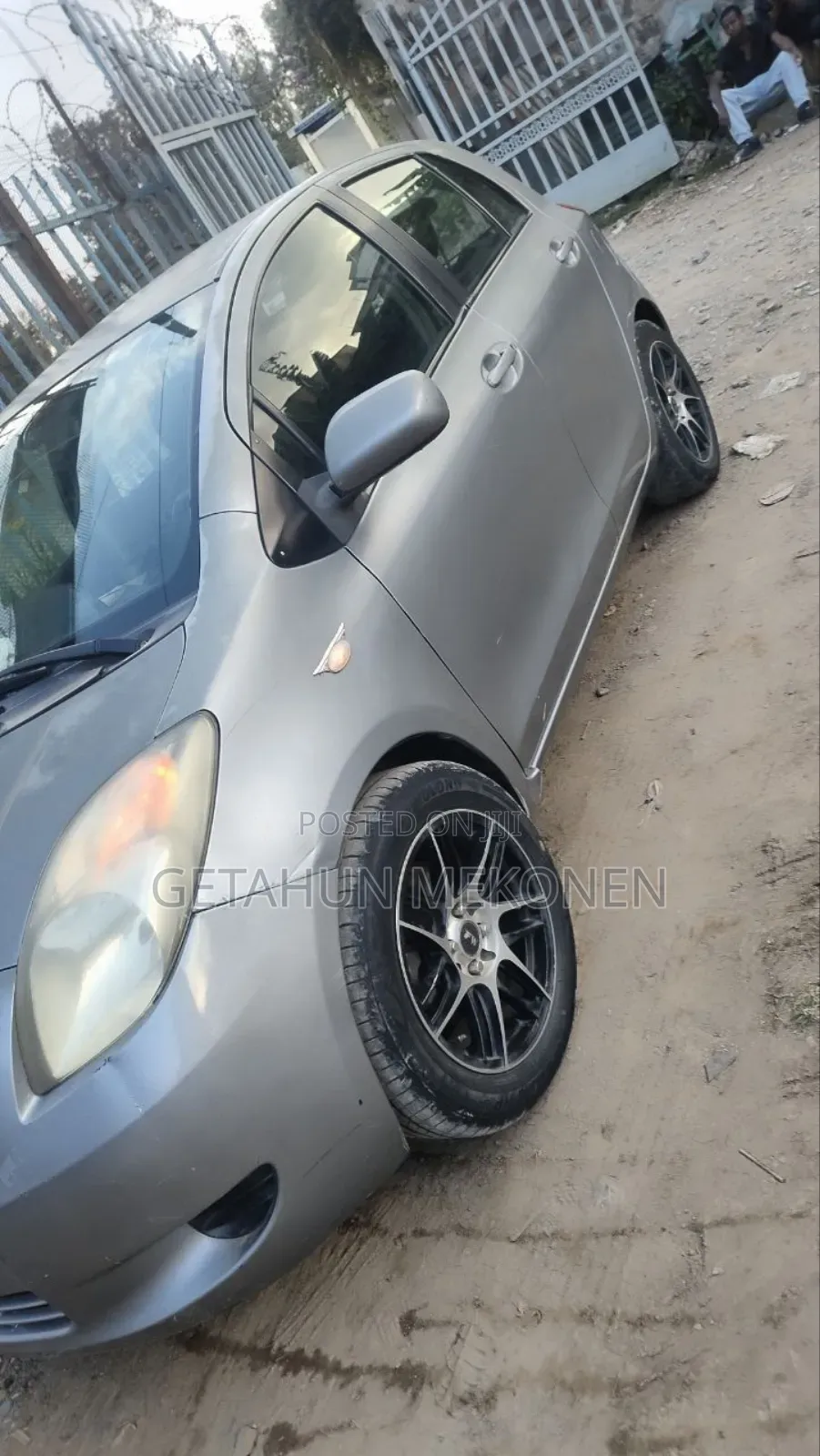 Toyota Yaris 2007 Gray