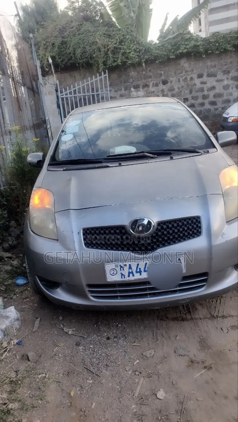 Toyota Yaris 2007 Gray