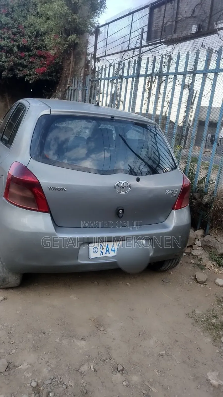 Toyota Yaris 2007 Gray