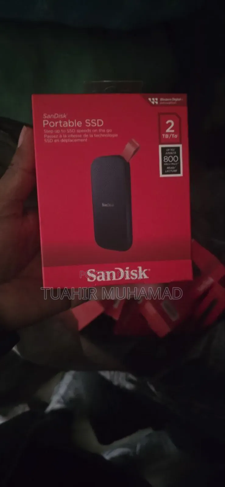 2tr Sandisk Extreme Portable SSD
