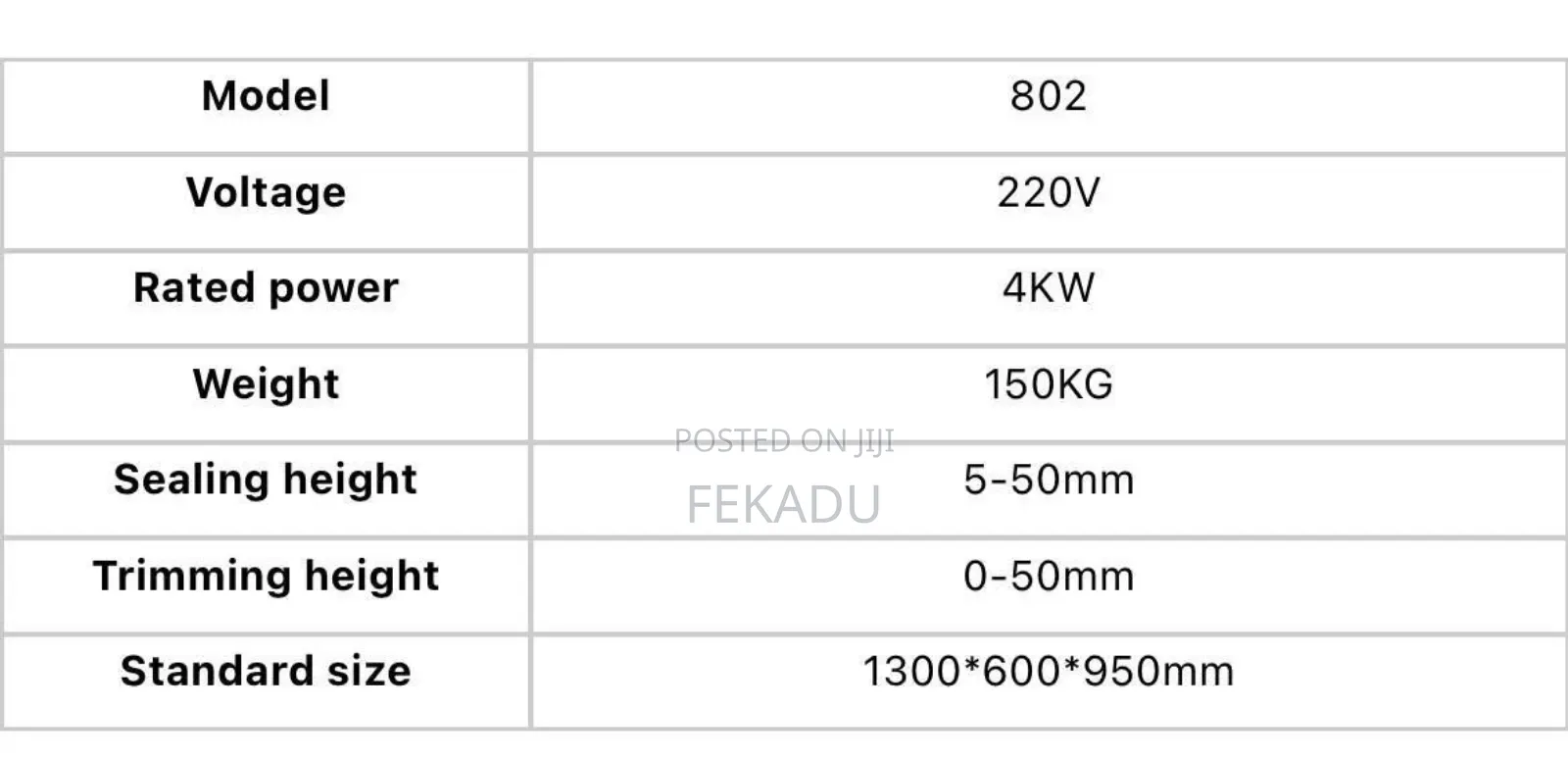 Edge Banding Machine ( ቪነር መለጠፊያ )
