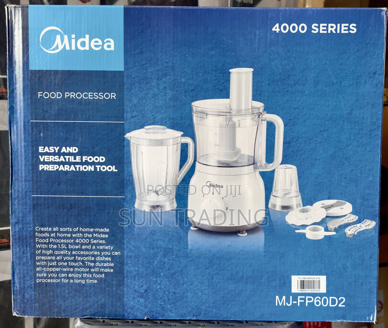 Midea Food Processor All in One