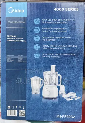 Midea Food Processor All in One