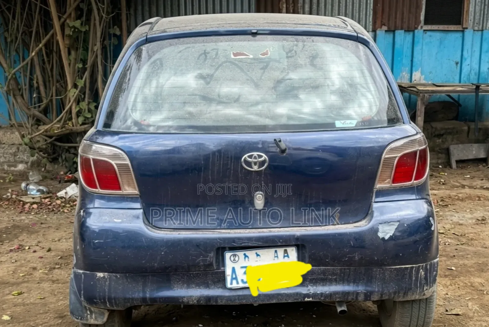 Toyota Vitz 1.3 AWD 5dr 2000 Blue